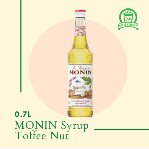 MONIN TOFFEE NUT SYRUP 0.7L Golden Choice Marketing Sdn. Bhd.